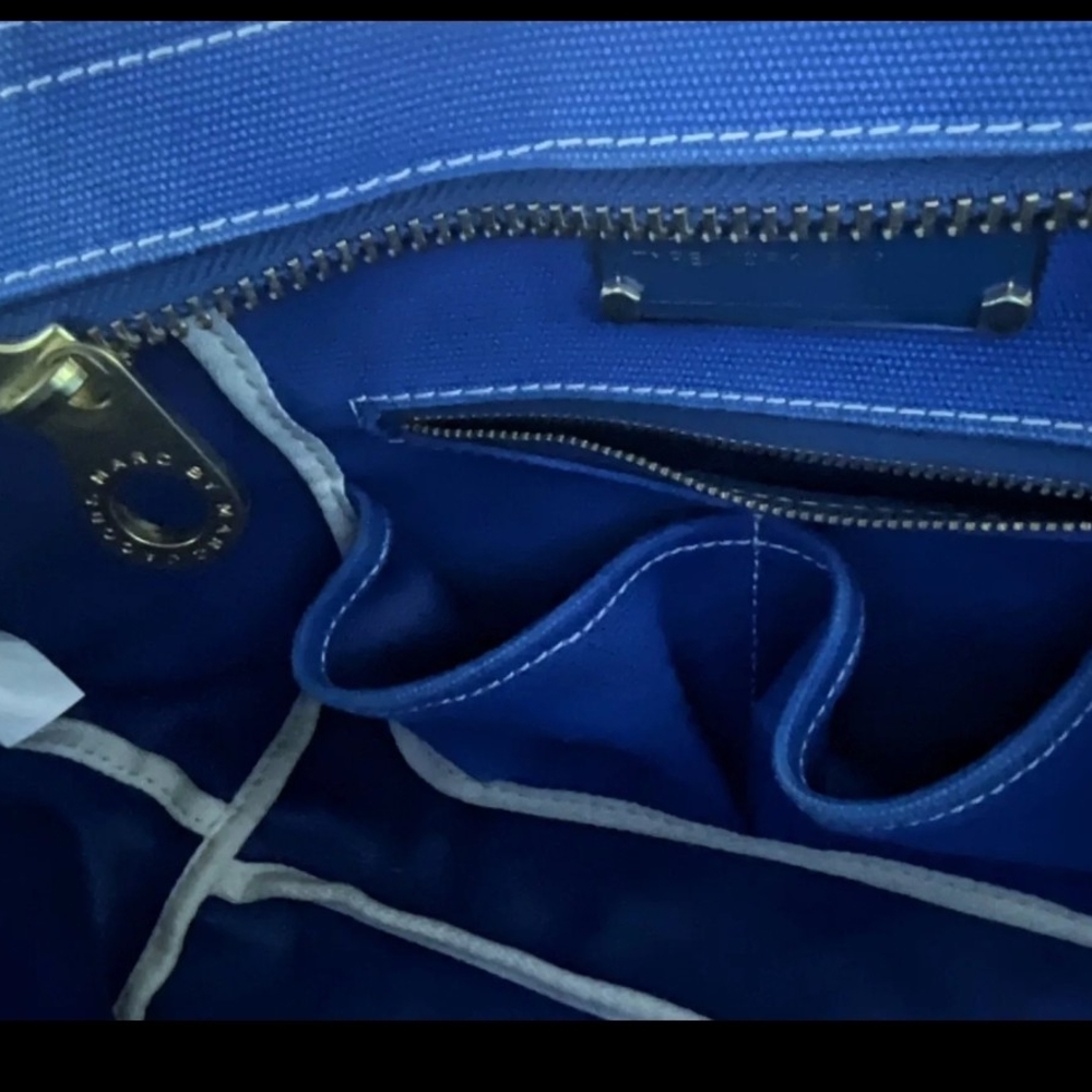 EUC Marc by Marc Jacobs Blue Jean Tote Bag  Preloved Beautiful Bag - Picture 6 of 9